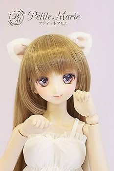 1/3ドール、SD DD MDDサイズ　ネコミミヘッドホン　パープル 1f8256f20b6d5882e24089ec09e709